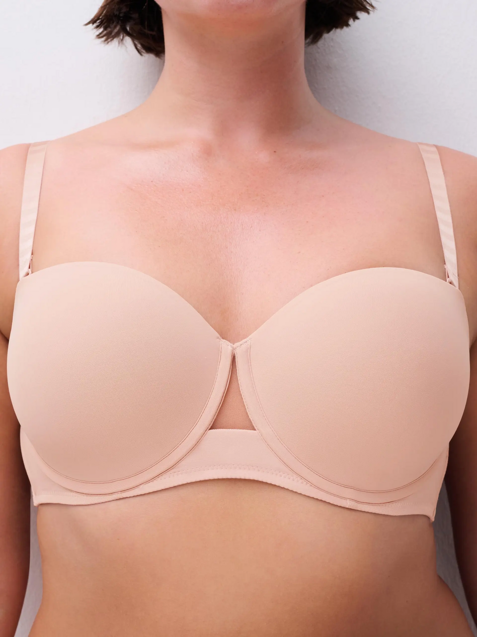 PULP HALO (fascia preformata) Chantelle reggiseno fascia con ferretto