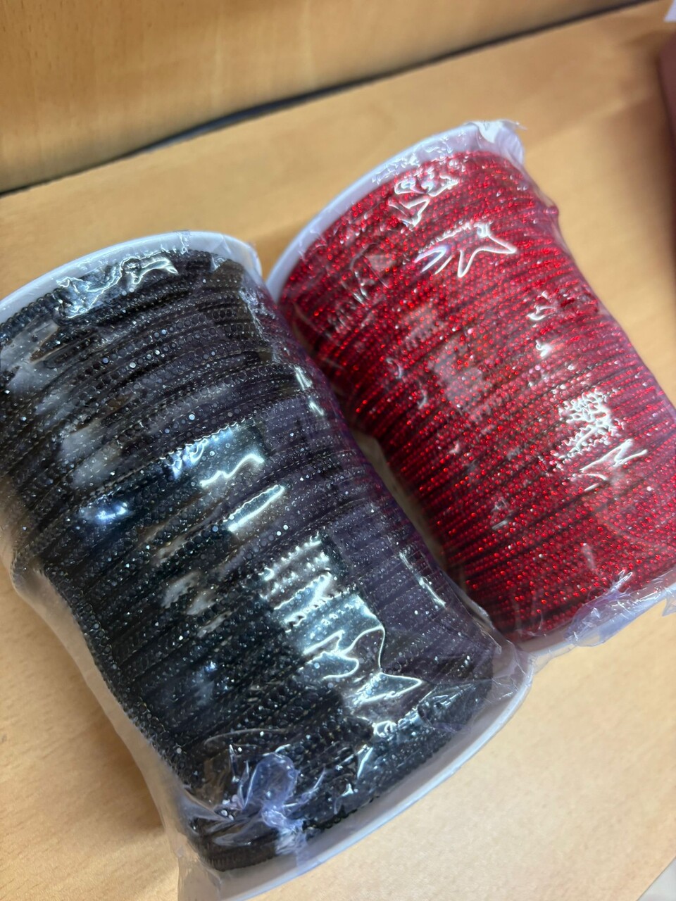 Fettuccia strass per borsa prezzo intera bobbina di 50MT