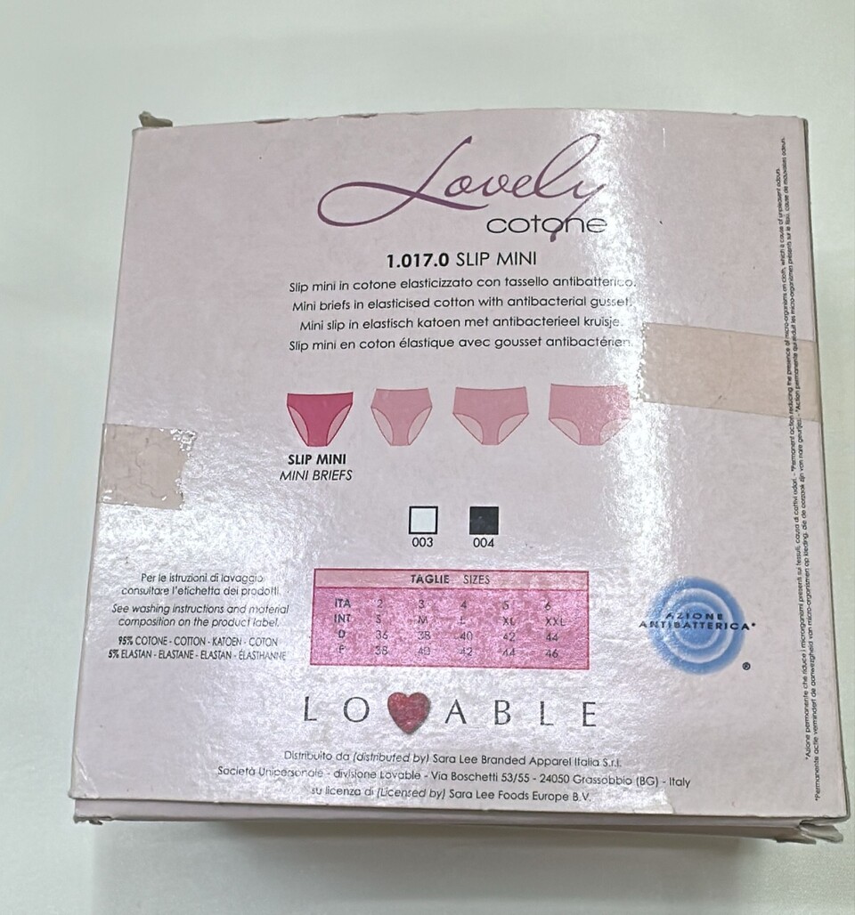 TRIPACK SLIP MINI (Nr) Lovable Slip Mini