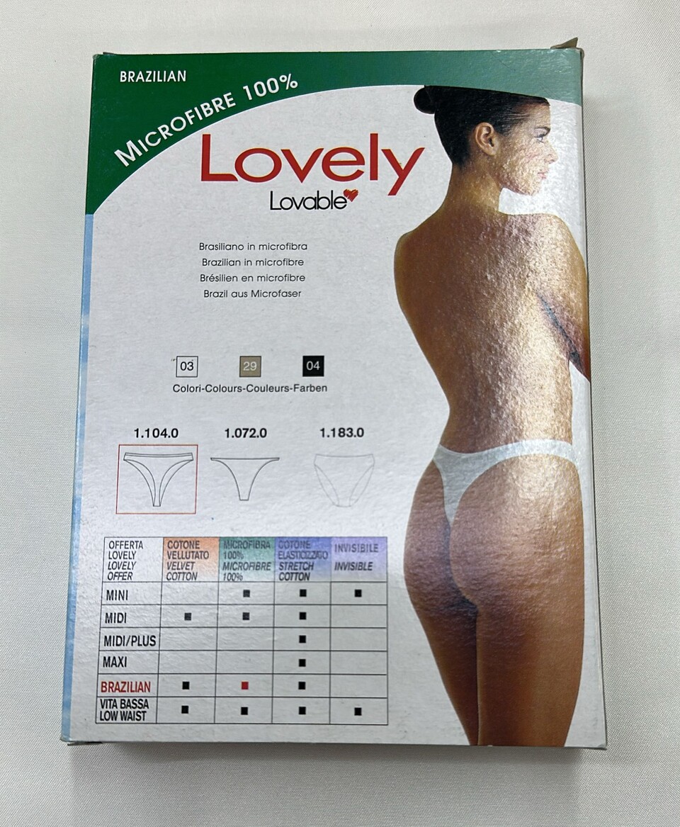 TRIPACK BRASILIANO MICROFIBRA Lovable Brasiliano