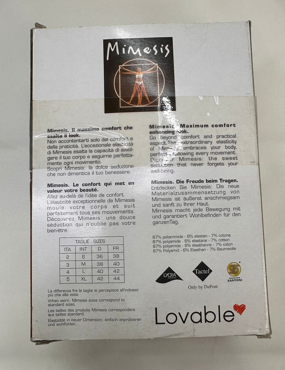 TRIPACK MIMESIS MICROFIBRE (Nr) Lovable Slip