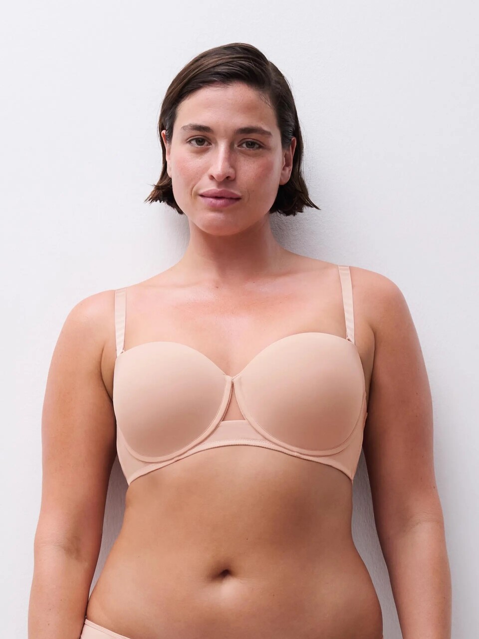 PULP HALO (fascia preformata) Chantelle reggiseno fascia con ferretto