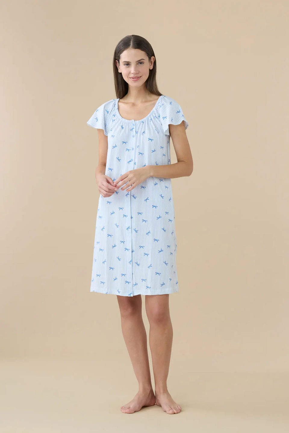 Camicia da Notte Donna Noi Di Notte Camicia Da Notte MC