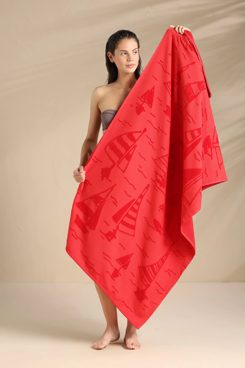 Telo Mare Spugna Velour Noi Di Notte Telo Mare