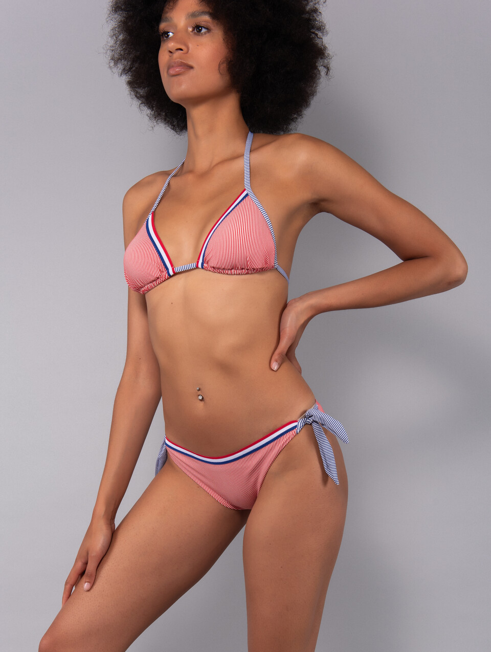 Triangolo Coppe + Slip Annodato Verdissima Bikini Triangolo