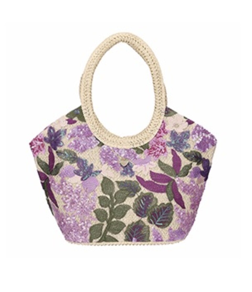 BORSA CARTA INTRECCIATA CON TULLE E RICAMO PAILETTES
50X33X17 CM Mirage