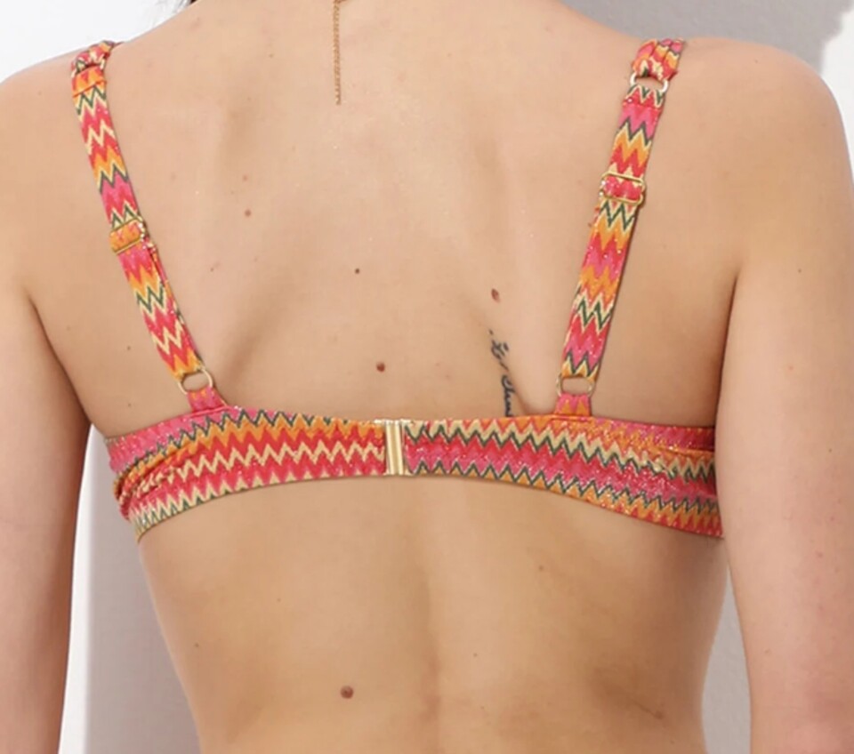 Ferretto printed lurex printed Lovable Bikini donna