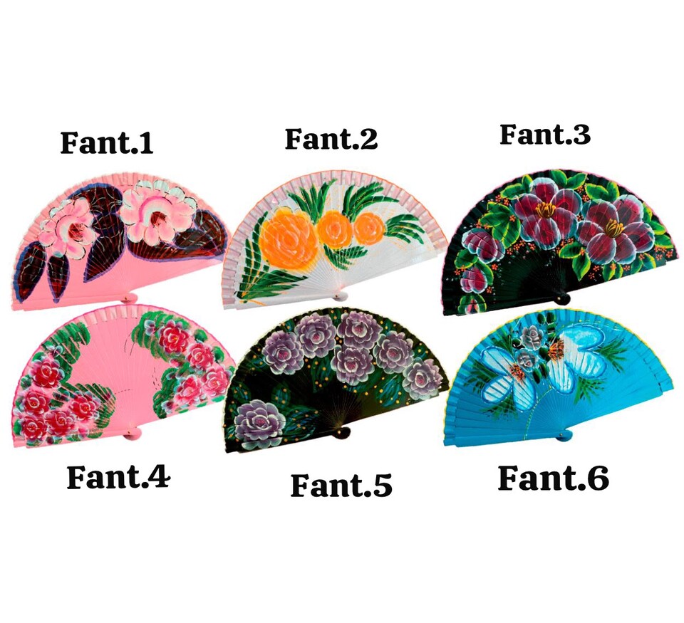 VENTAGLIO IN LEGNO DIPINTO
FANTASIE FIORI La Bussola Ventagli Ventaglio