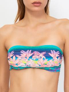 Fascia Coppe Estraibili + Slip Laccetti Verdissima Bikini Fascia