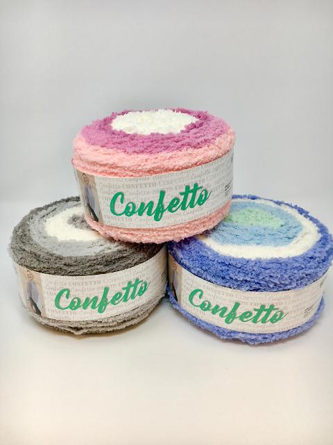 CONFETTO 200G 100% Microfibra Mondial lana confetto