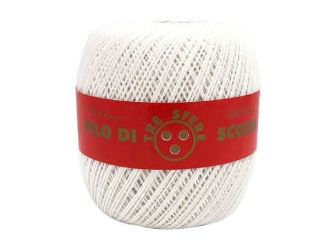 FILO DI SCOZIA N.5-8-12-16  PURO COTONE 100%
GOMITOLO DA 100 GR Tre Sfere