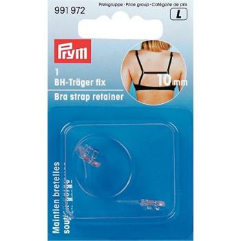 Fissa spalline 10 mm trasparente Prym