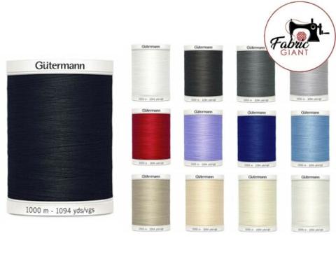 Gutermann Cucitutto Creativ 1000 Mt.
100% Poliestere Gutermann