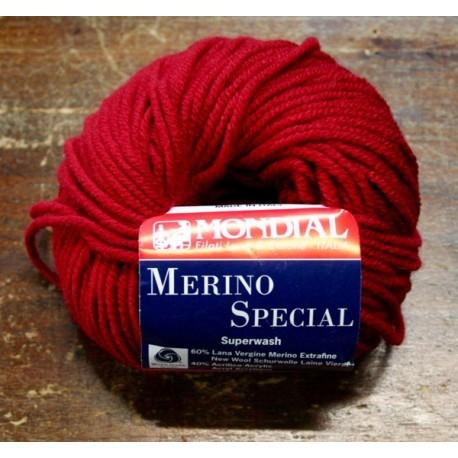 MERINO SPECIAL
60% Lana Vergine Merino, 40% Acrilico Mondial