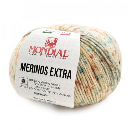 MERINOS EXTRA STAMPE
50% Lana Vergine Merino 50% Acrilico -100 gr- Mondial