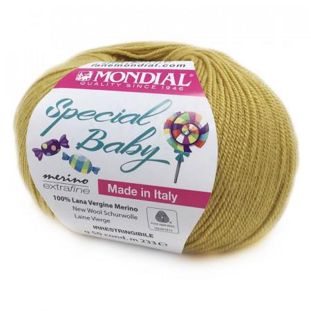 SPECIAL BABY
100% Pura Lana Vergine Merino Extrafine -50 gr- Mondial