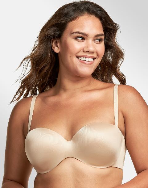 STRAPLESS FERRETTO CON CUSCINE Maidenform Reggiseno Fascia