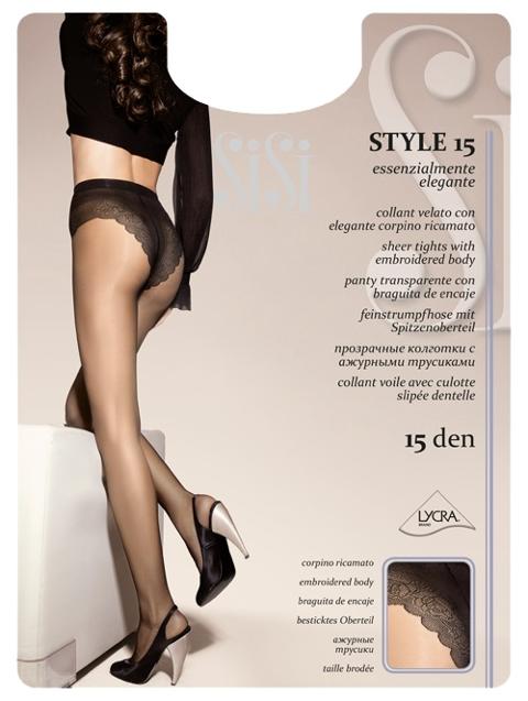 STYLE 15XL VELATO-CORPI-NOPUNT Sisi collant