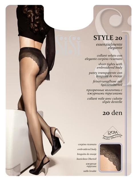STYLE 20XL VELATO-CORPETTO NOPUNT Sisi collant