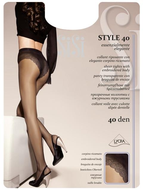 STYLE 40 VELATO-CORPINO-NOPUNT Sisi collant