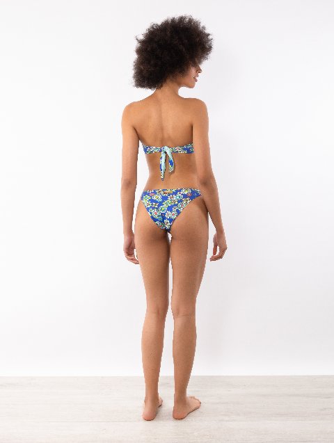 Fascia coppe estraibili + Slip annodato Verdissima Bikini Fascia