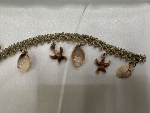 Passamaneria con conchiglie e stelle marine Daddario Passamaneria