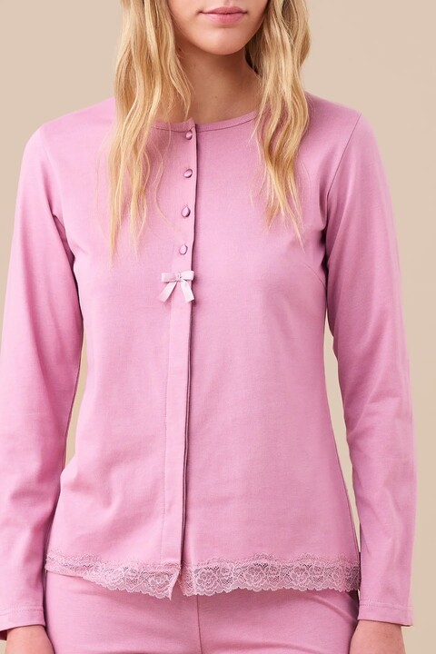 Pigiama Donna Jersey Noi Di Notte pigiama donna aperto