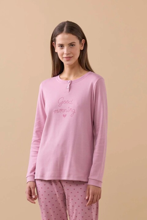 Pigiama Donna Caldo Cotone Noi Di Notte pigiama donna