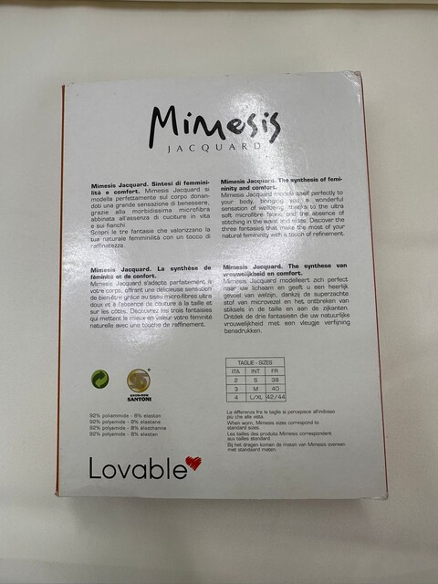 TRIPACK MIMESIS JACQUARD (Nr) Lovable Slip