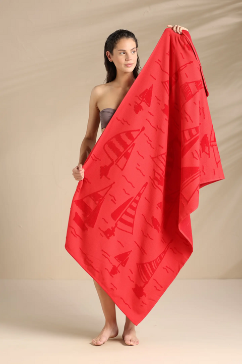 Telo Mare Spugna Velour Noi Di Notte Telo Mare