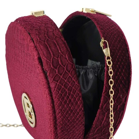 BORSA CIRCOLARE IN VELLUTO Laura Biagiotti Borsa