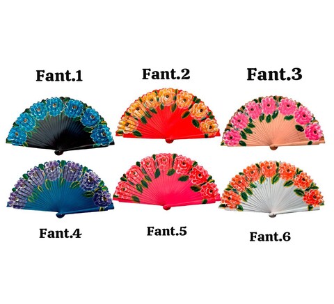 VENTAGLIO IN LEGNO DIPINTO
FANTASIE FIORI La Bussola Ventagli Ventaglio
