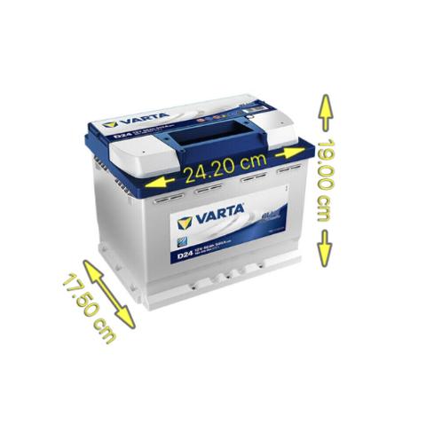 BATTERIA VARTA AUTO 60AH EN540 VARTA 60AH