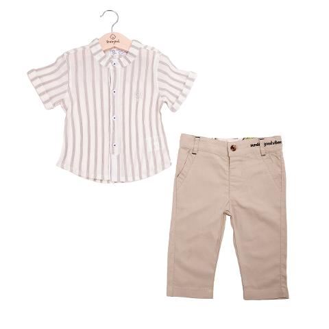 Completo camicia pantalone 87 Babybol Primavera/Estate