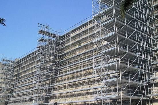 Noleggio ponteggio a telai prefabbricati Condor Omega