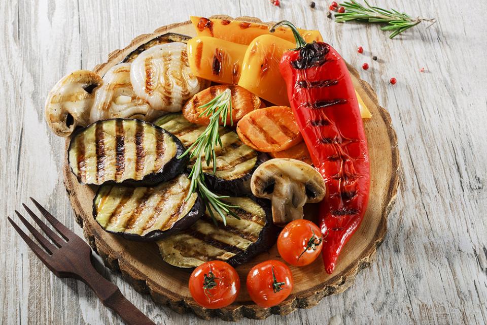 Grigliata di ortaggi freschi di stagione  e a km 0