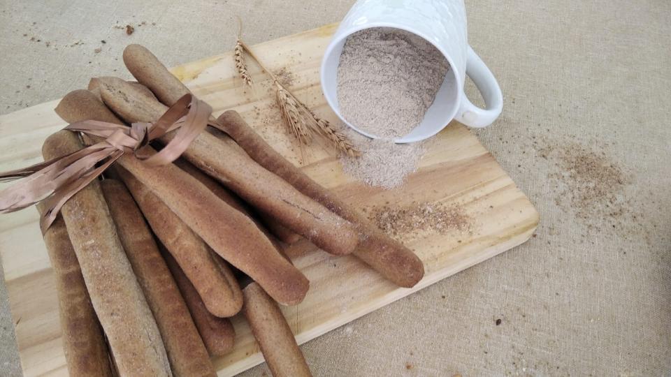 Grissini con farina di Timilia La Casetta Verde confezione da .ca 200 gr.