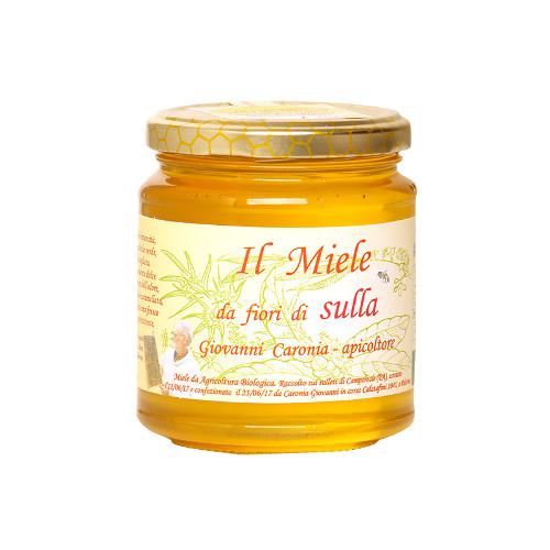 Miele Biologico di Sulla Giovanni Caronia Vasetto da 400 gr.