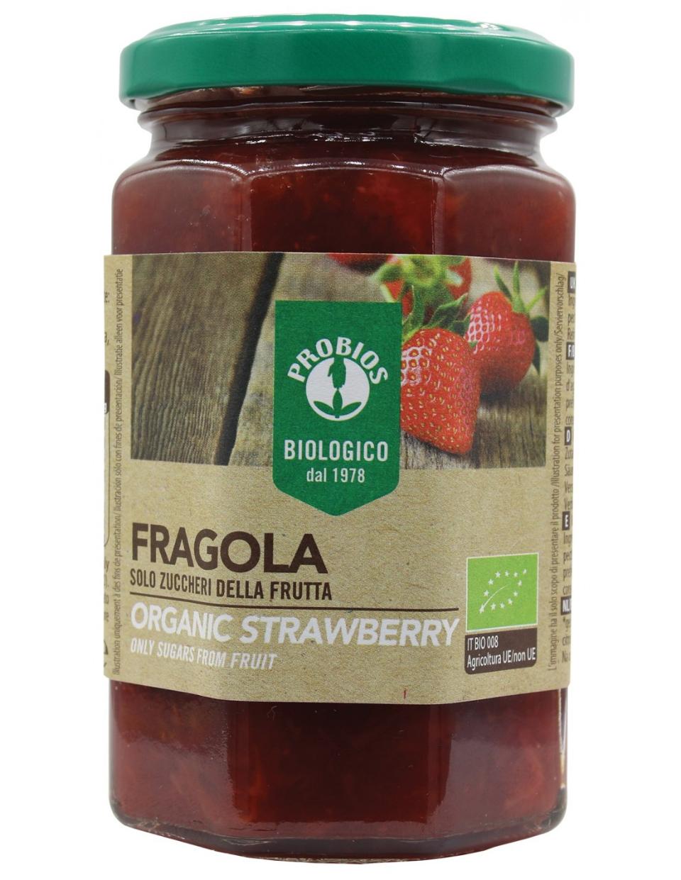 COMPOSTA DI FRAGOLA  Probios vasetto da 330 gr.