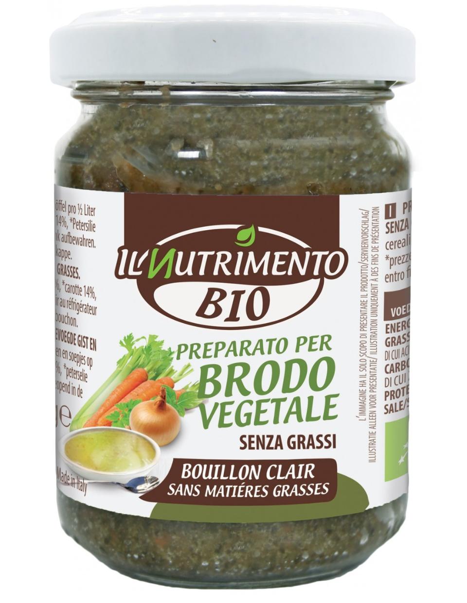 BRODO VEGETALE S/G 150G Probios Vasetto da 150 gr.