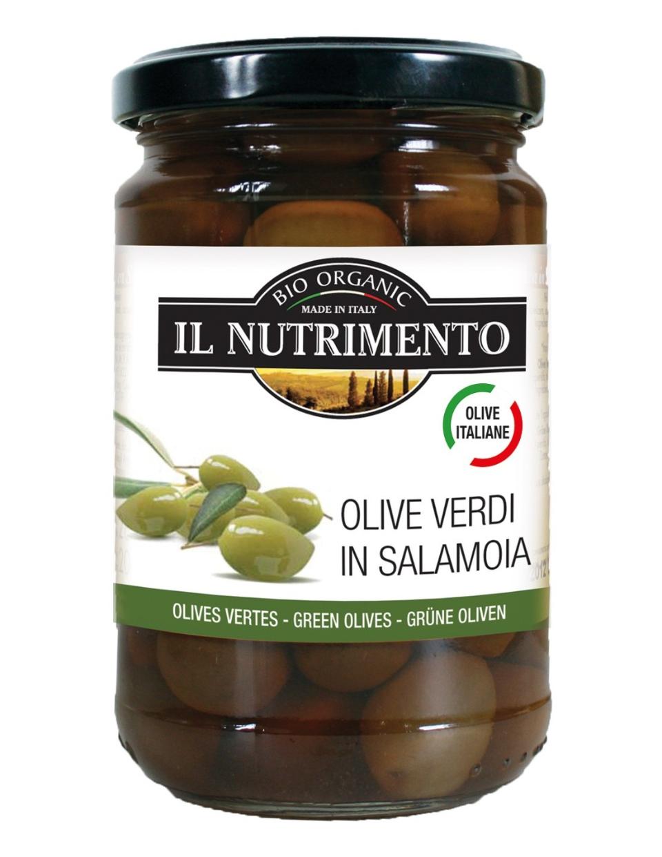 OLIVE VERDI IN SALAMOIA INTERE Probios vasetto da 280 gr.