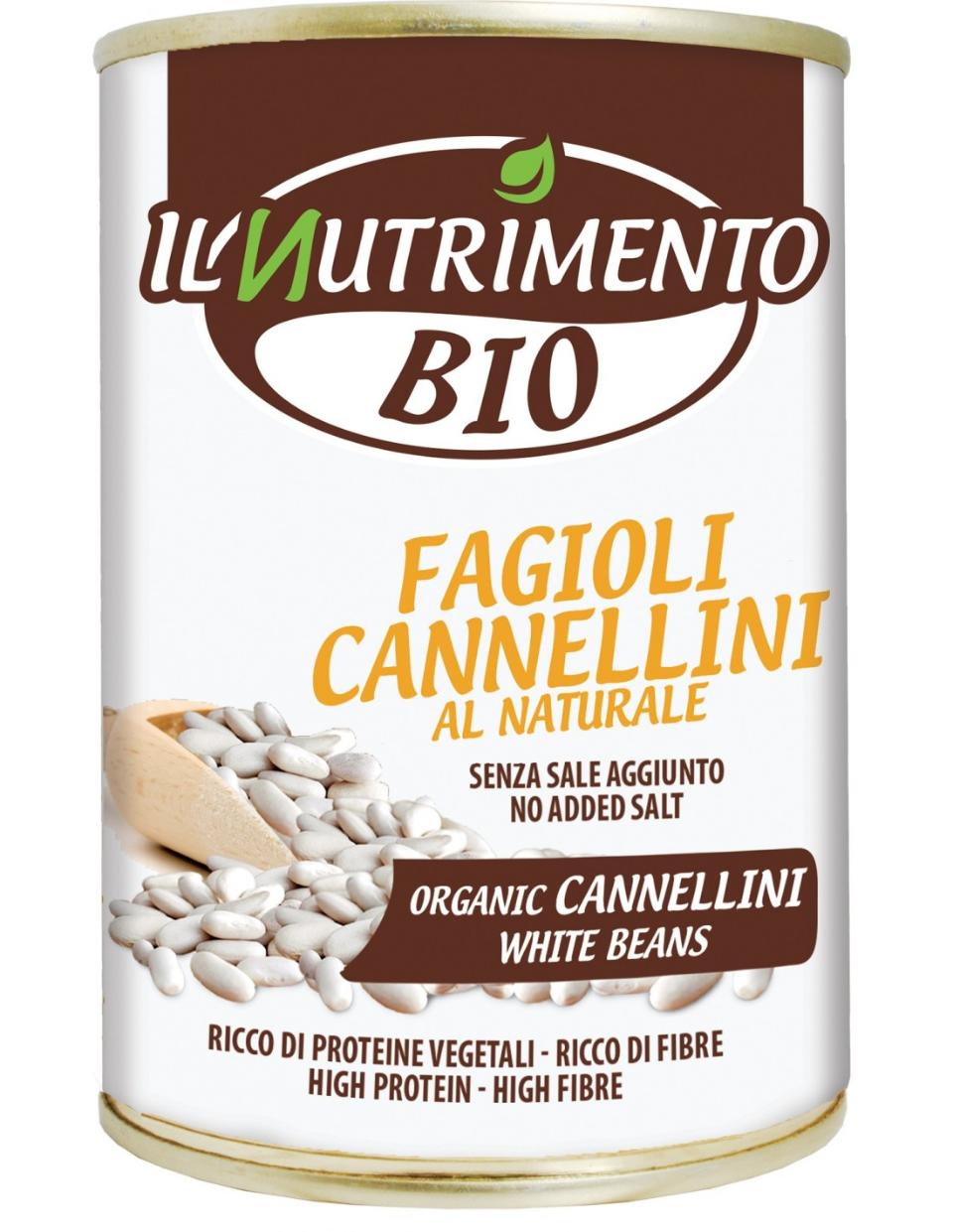 FAGIOLI CANNELLINI AL NATURALE  Probios Confezione da 400 gr.