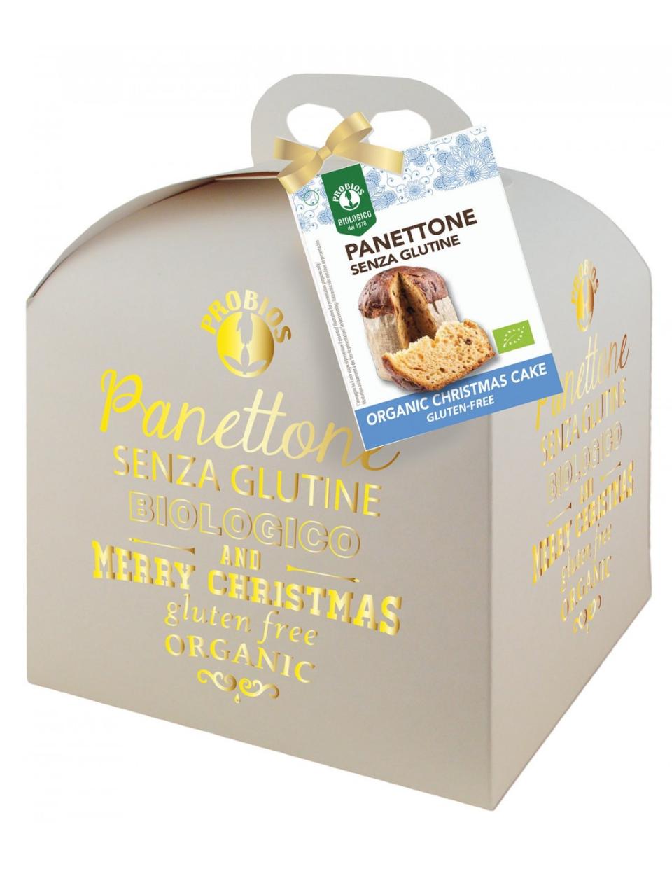 PANETTONE SENZA GLUTINE 500G Probios confezione da 500 gr.