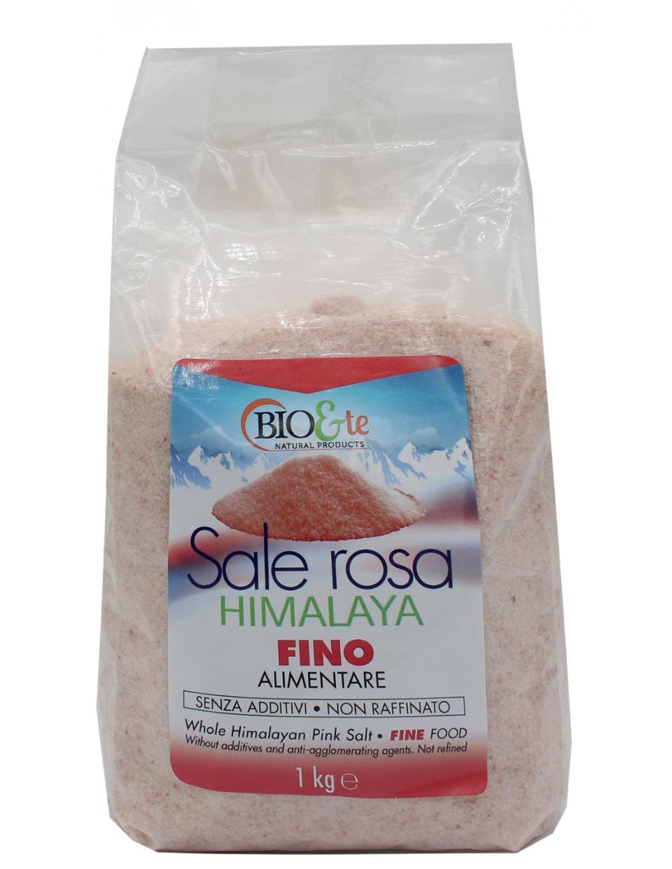 BIO & TE SALE HIMALAYA FINE Bio & Te confezione da 1 Kg.
