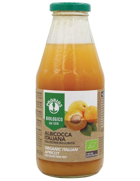 Succo di Albicocca 100% italiana Probios Bottiglia 500 ml