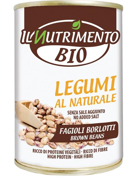 FAGIOLI BORLOTTI AL NATURALE Probios Conf. da 400 gr.