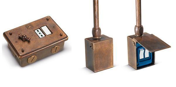 Impianti elettrici in stile vintage per loft e case antiche