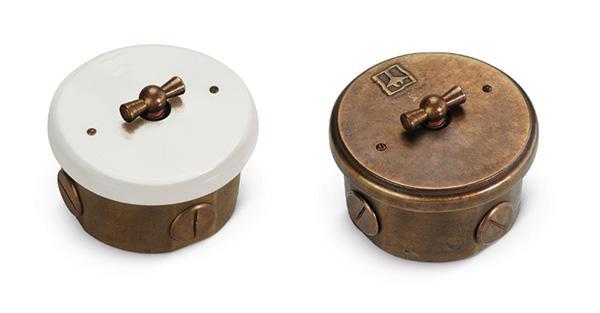 Impianti elettrici in stile vintage per loft e case antiche