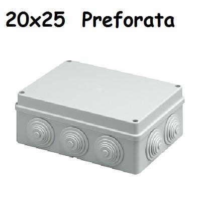 Cassetta 20x25 IP56 C/Gommini Elettrocanali - Bolognetta (Palermo)