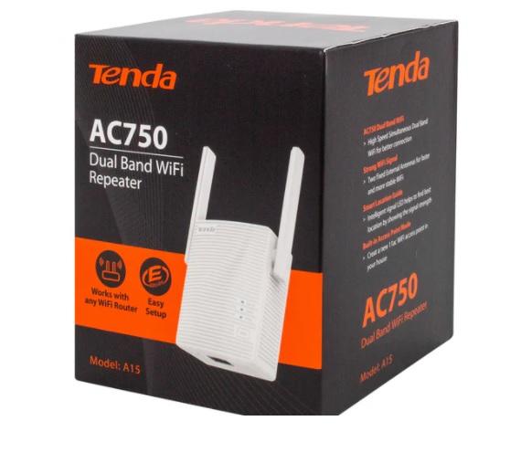 Ripetitore wifi AC750 (Range Extender) con WPS TENDA - Bolognetta (Palermo)